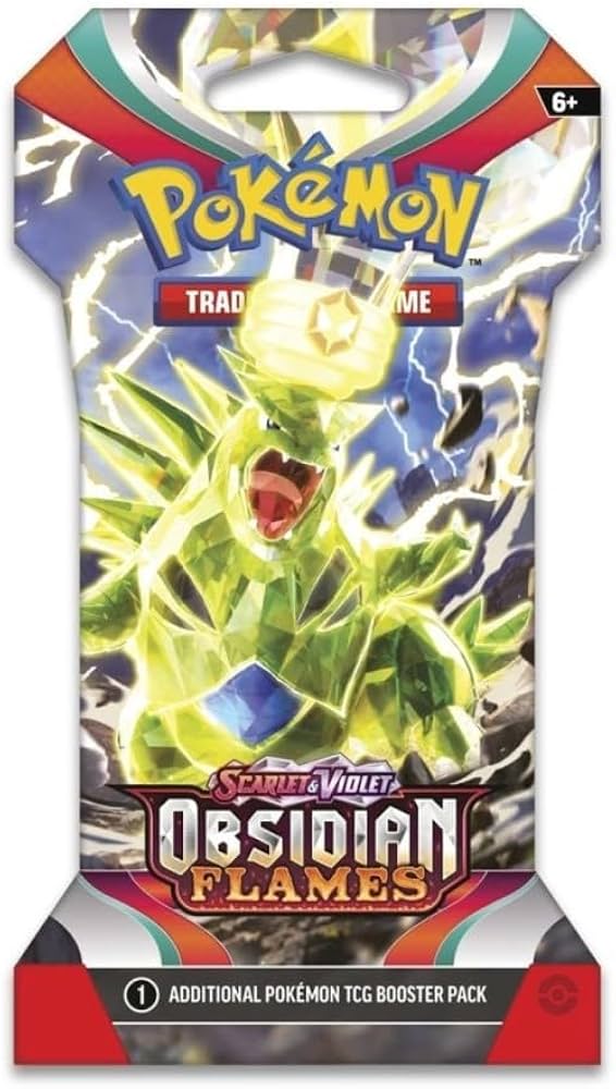 Obsidian Flames Sleeved Booster Pack